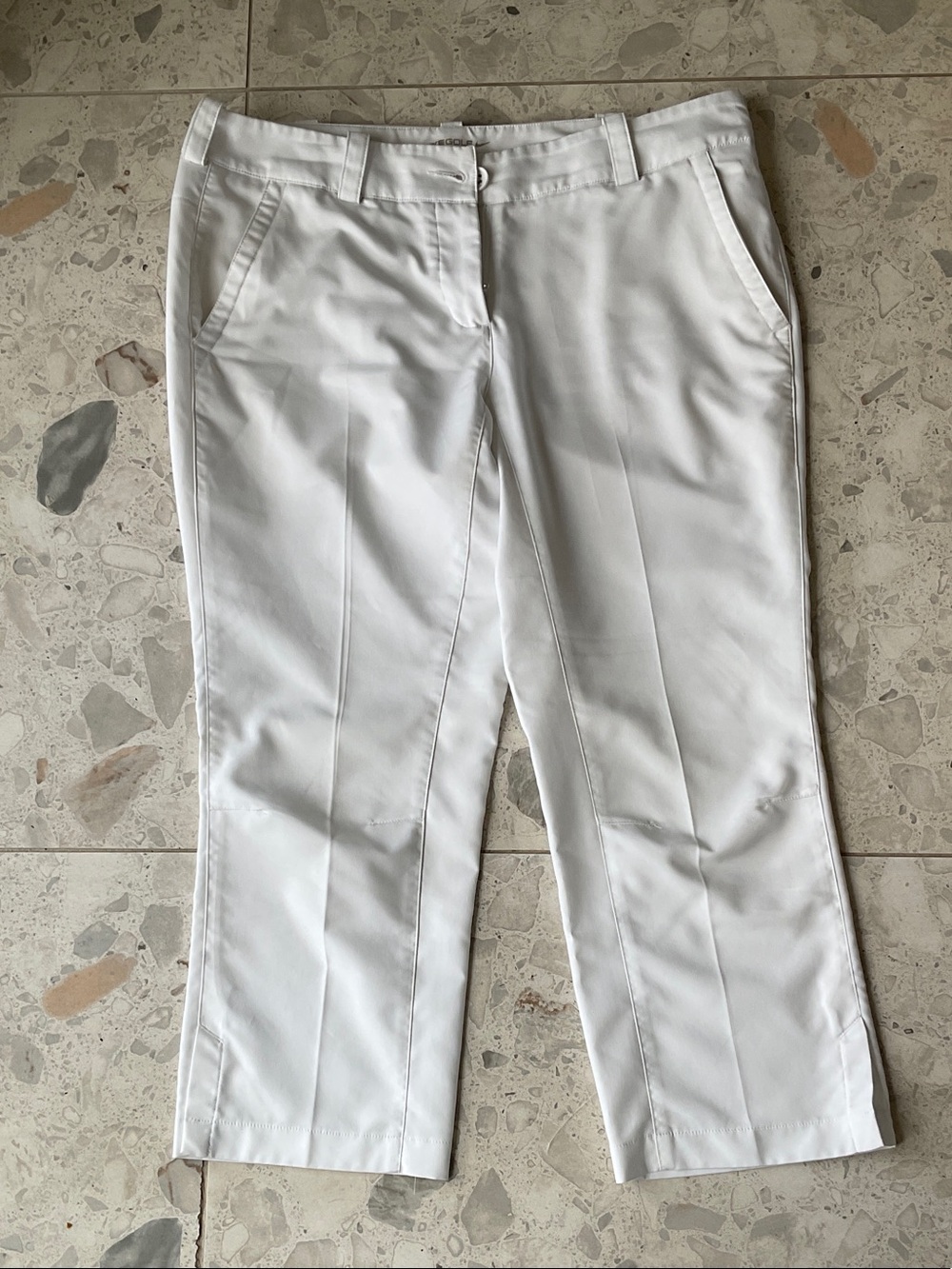 Nike Golf Tour Performance White Women's Capri Pants
